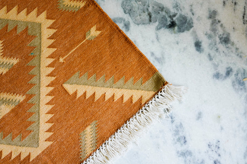 Rugs made with cotton